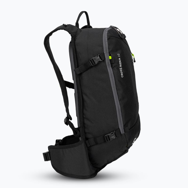 ORTOVOX Cross Rider 22 negru raven rucsac de schi negru 2