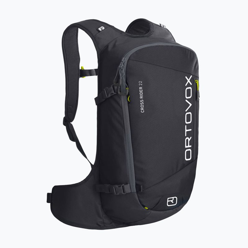 ORTOVOX Cross Rider 22 negru raven rucsac de schi negru 5