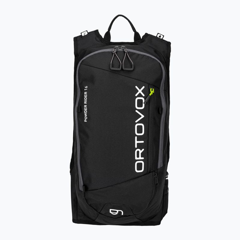 Rucsac de schi ORTOVOX Powder Rider 16 negru raven negru de schi