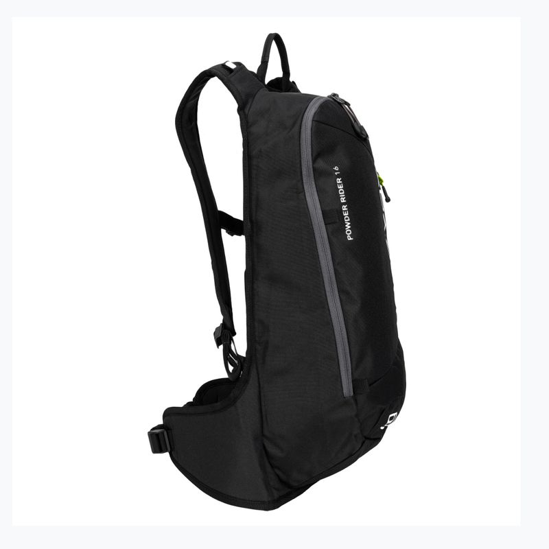Rucsac de schi ORTOVOX Powder Rider 16 negru raven negru de schi 2
