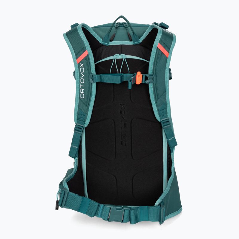 ORTOVOX Tour Rider 28 S rucsac de schi verde pacific 3