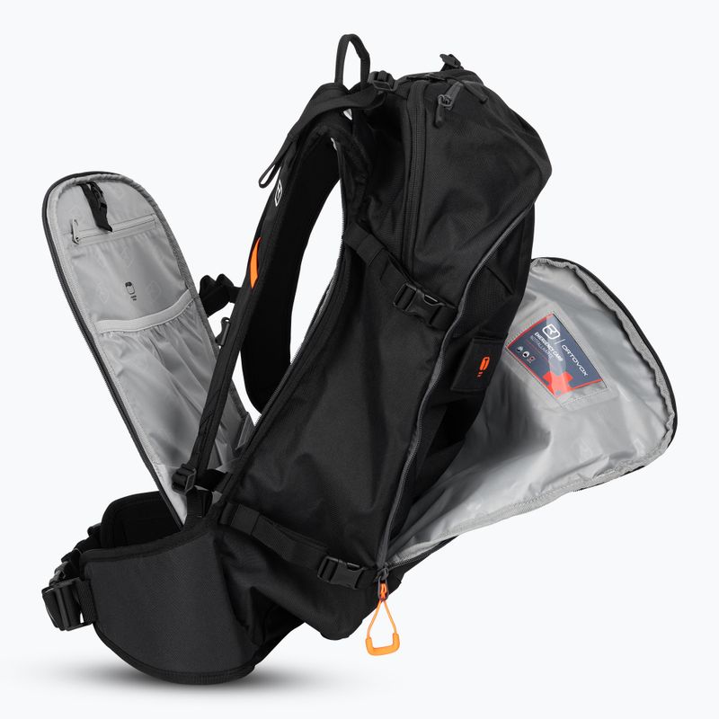 ORTOVOX Tour Rider 30 negru raven rucsac de schi negru 4