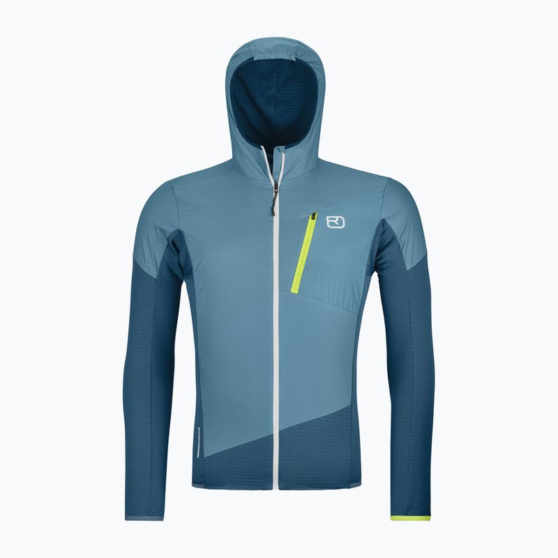 Hanorac de trekking pentru bărbați Ortovox Ladiz Hybrid albastru marin 86949 6