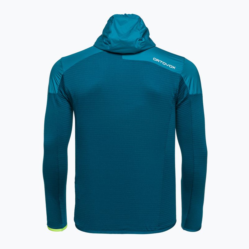 Hanorac de trekking pentru bărbați Ortovox Ladiz Hybrid albastru marin 86949 2