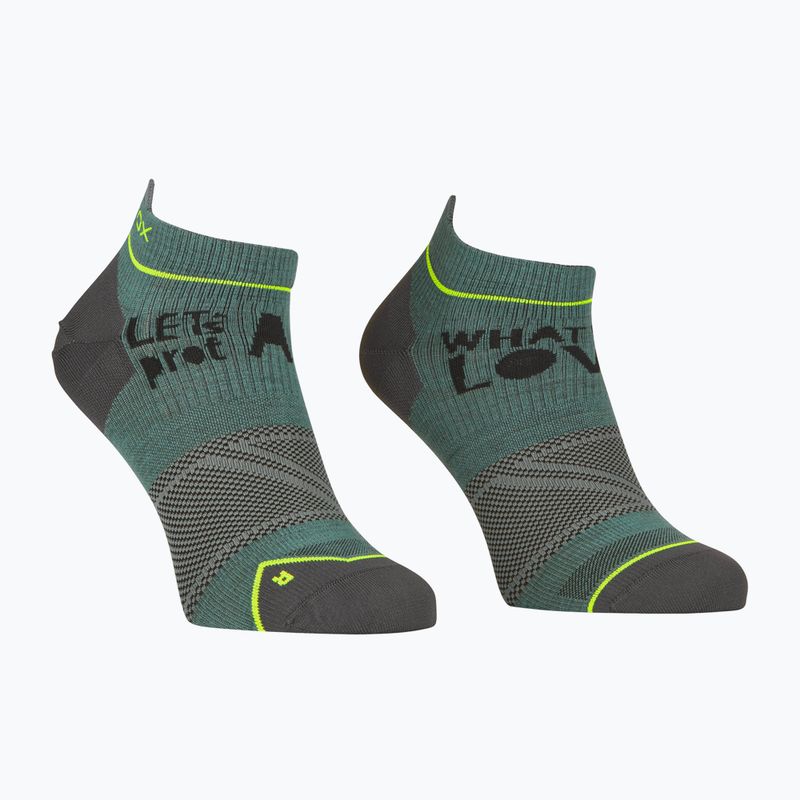 Șosete de trekking pentru bărbați ORTOVOX Alpine Light Low gri 5489000003 5