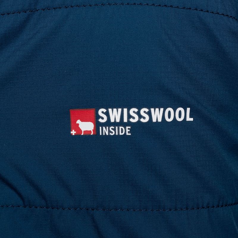 Jachetă hibridă ORTOVOX Swisswool Piz Duan albastru pentru femei 6122700037 4