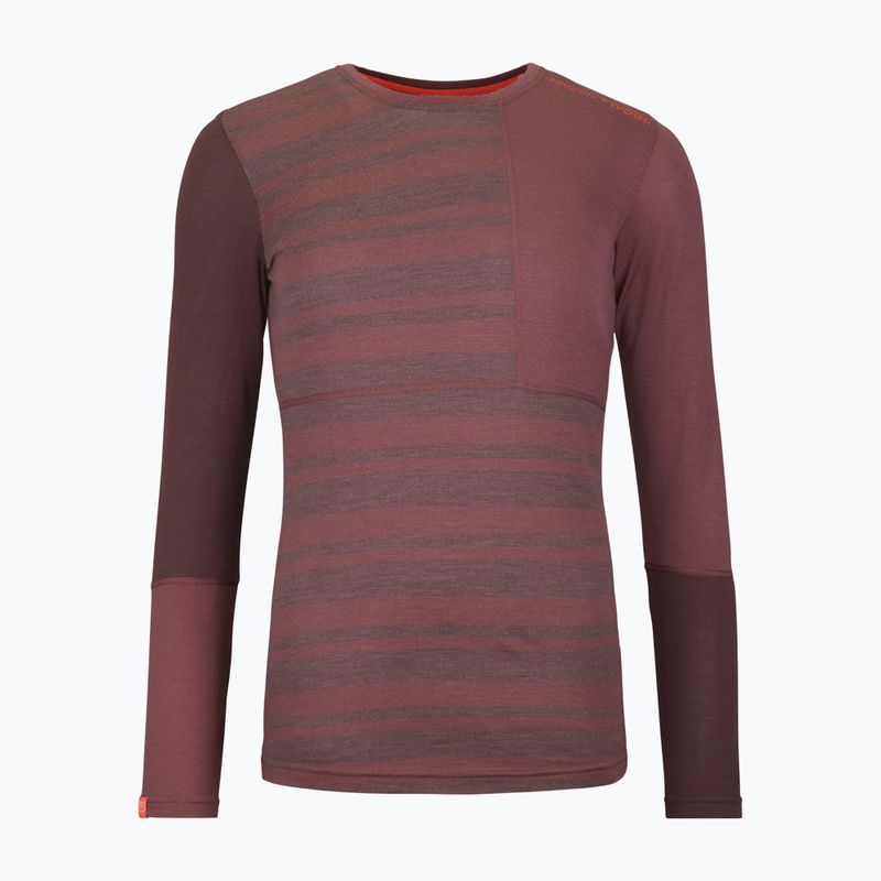 Bluză termică damă ORTOVOX 185 Rock'N'Wool mountain rose 5