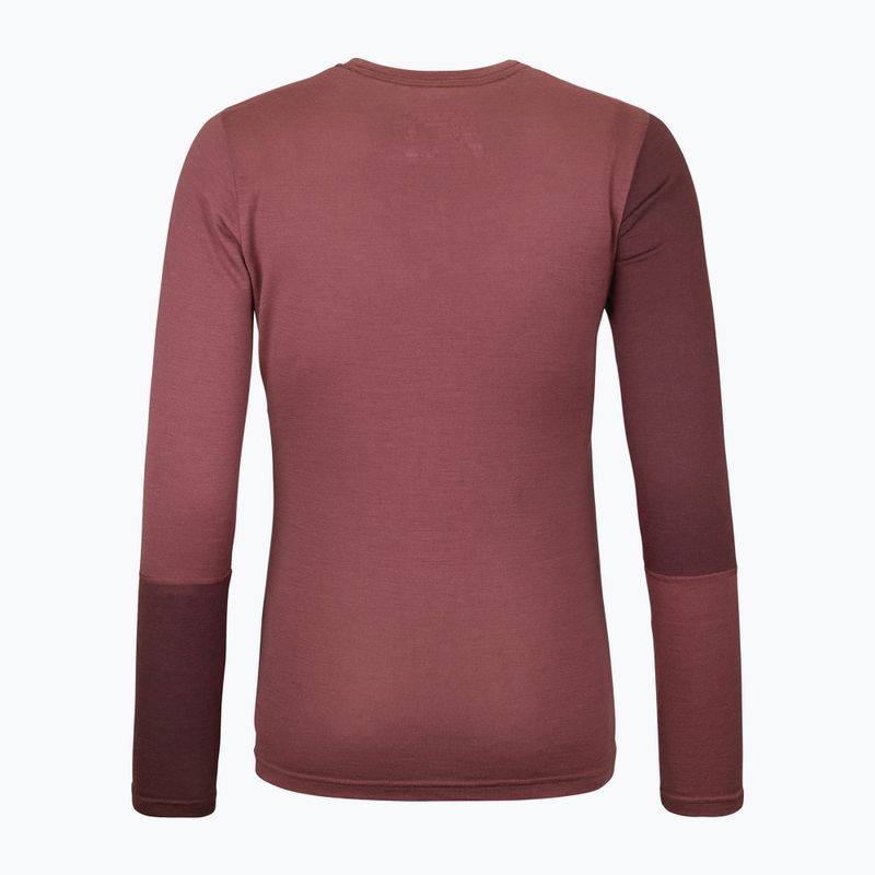 Bluză termică damă ORTOVOX 185 Rock'N'Wool mountain rose 6