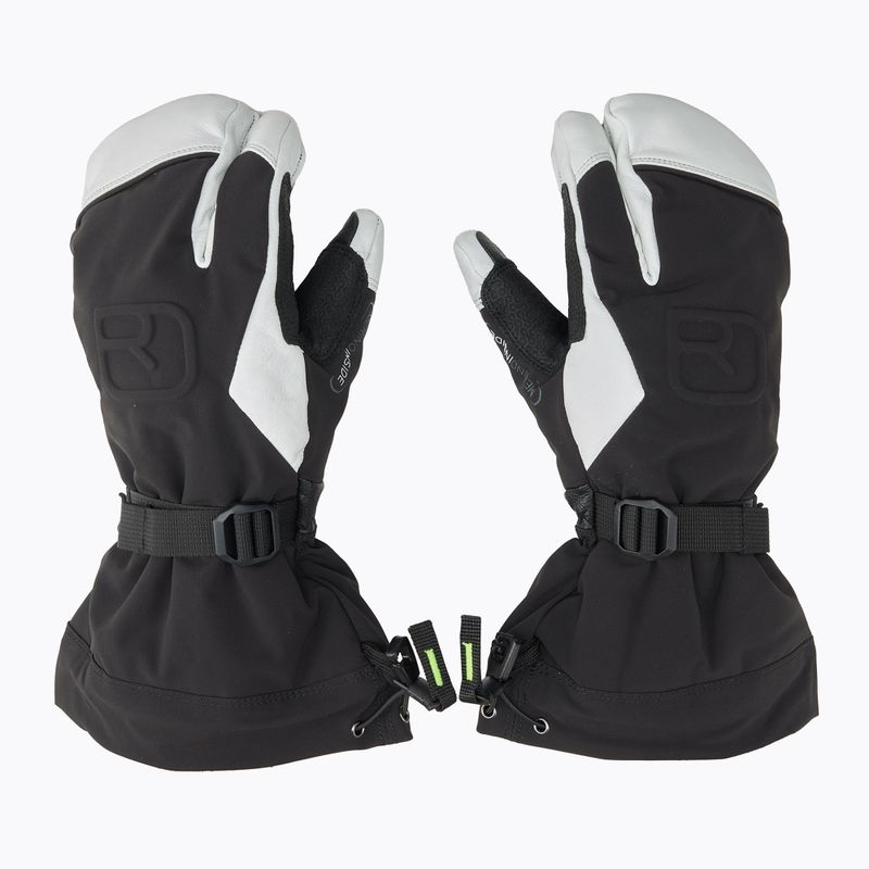Mănuși de schi pentru bărbați  ORTOVOX Merino Freeride 3 Finger black 3