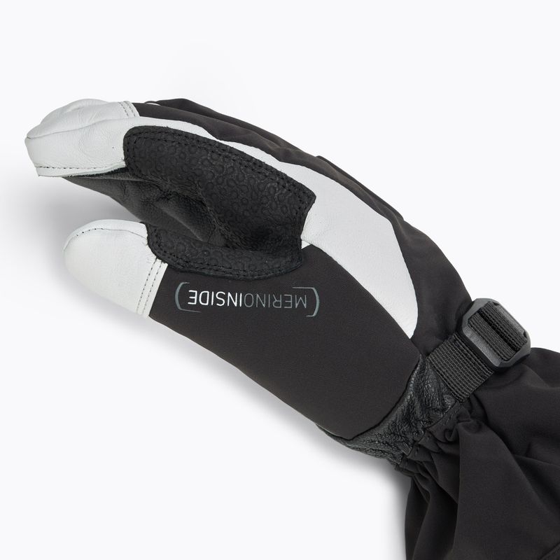 Mănuși de schi pentru bărbați  ORTOVOX Merino Freeride 3 Finger black 5