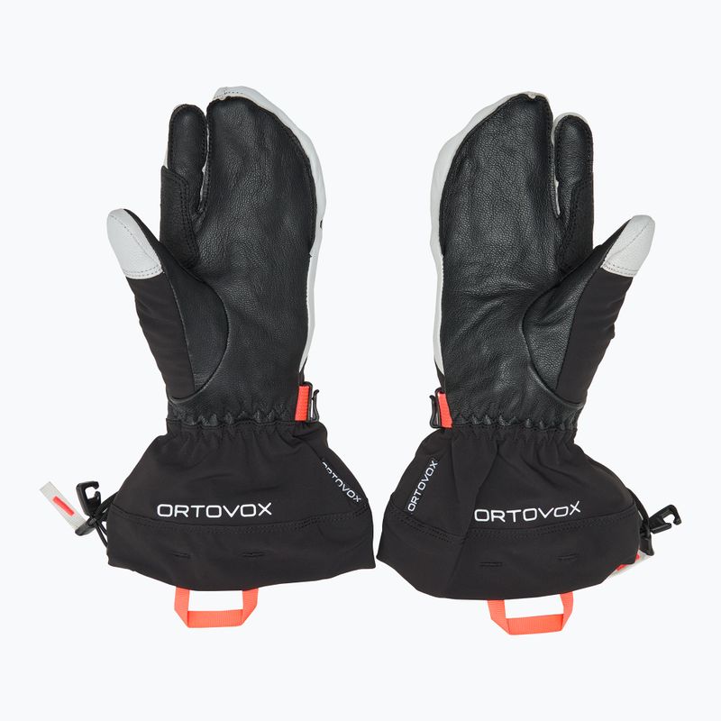 Mănuși de schi pentru femei ORTOVOX Merino Freeride 3 Finger black raven 2