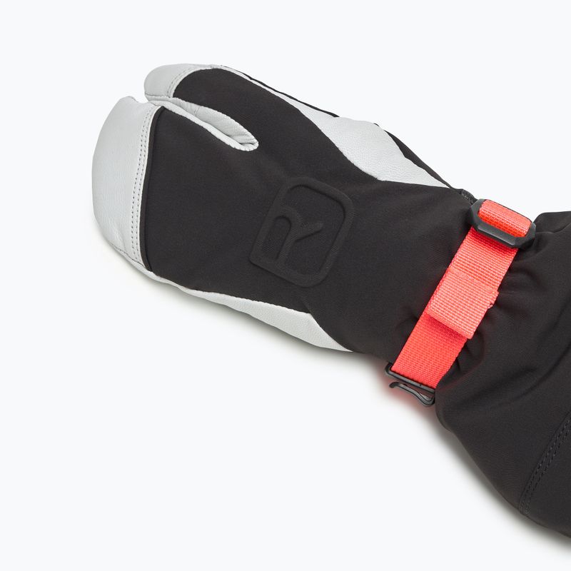 Mănuși de schi pentru femei ORTOVOX Merino Freeride 3 Finger black raven 4