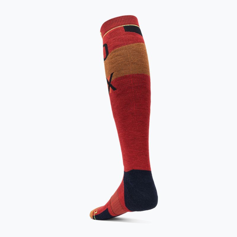 Șosete de schi pentru bărbați ORTOVOX Freeride Long Socks Cozy cengla rossa 2