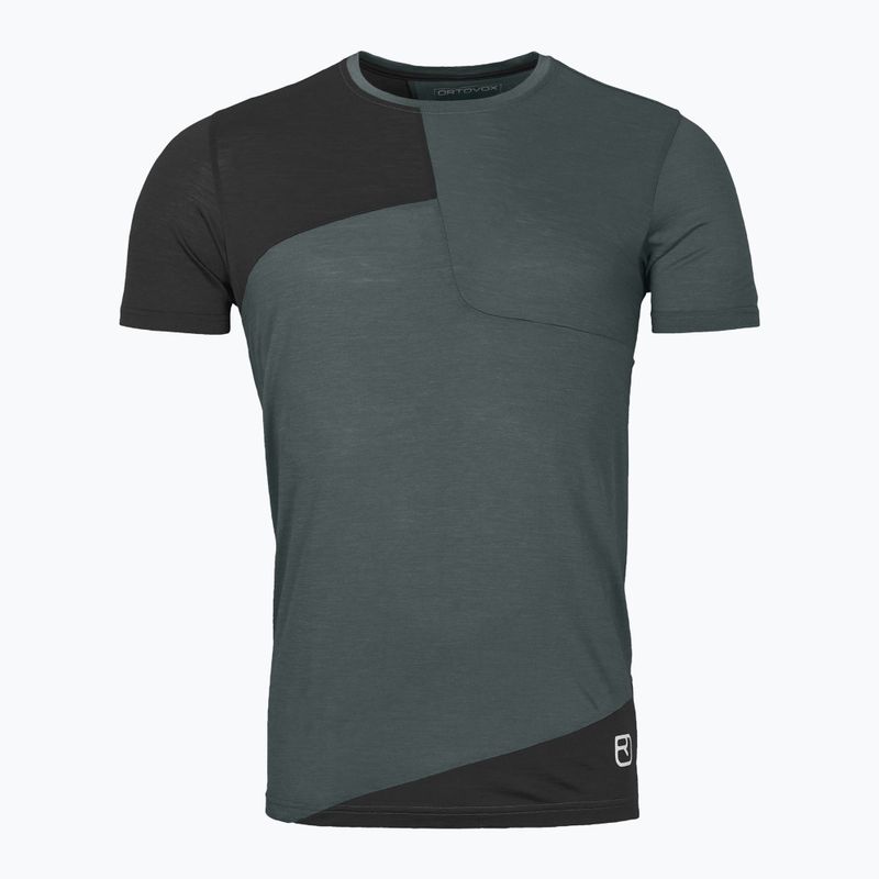 Tricou de trekking pentru bărbați  ORTOVOX 120 Tec dark arctic grey