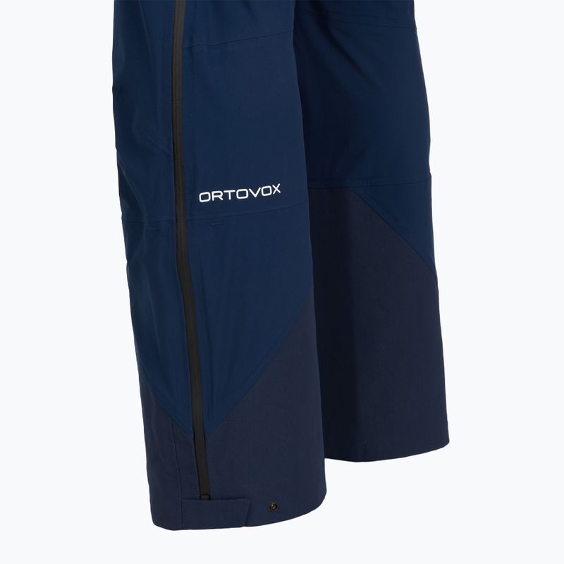 Pantaloni de schi pentru bărbați ORTOVOX 3L Ortler deep ocean 4