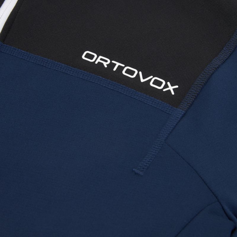 Bluză pentru bărbați ORTOVOX Fleece Light deep ocean 3