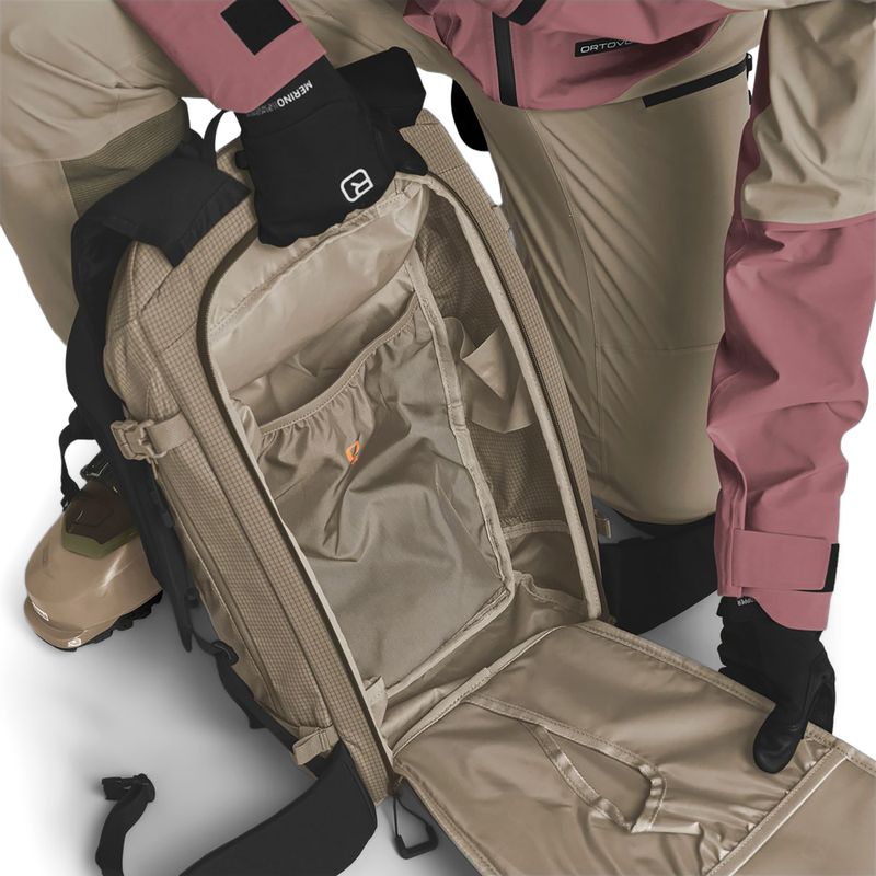 Rucsac de schi de tură pentru femei ORTOVOX Switchback 25 l S dark linen 8