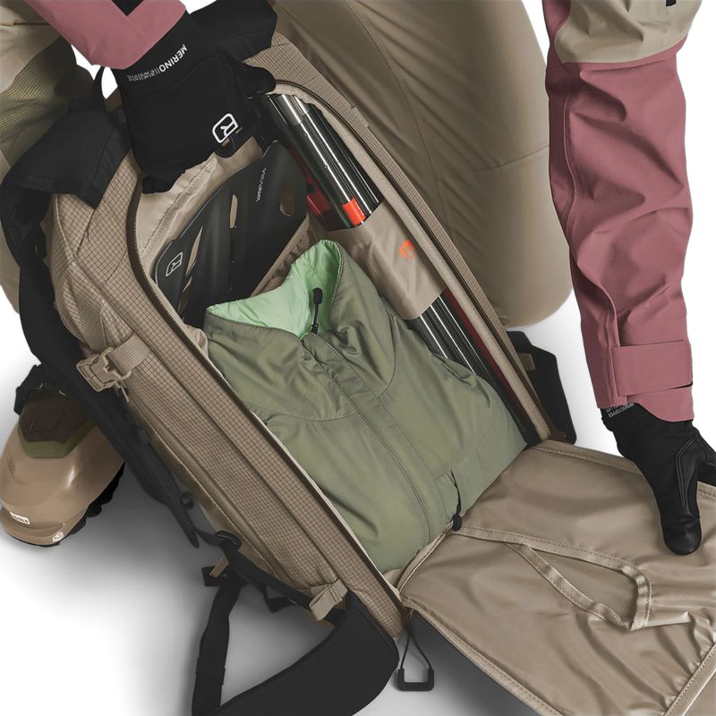 Rucsac de schi de tură pentru femei ORTOVOX Switchback 25 l S dark linen 9