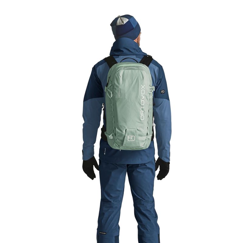 Rucsac de schi de tură ORTOVOX Switchback 27 l green acid 3