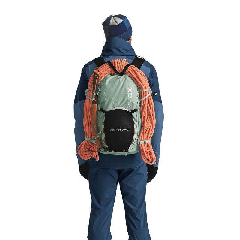 Rucsac de schi de tură ORTOVOX Switchback 27 l green acid 5