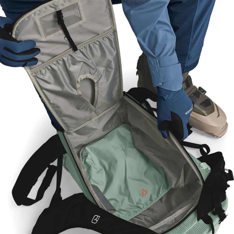 Rucsac de schi de tură ORTOVOX Switchback 27 l green acid 9