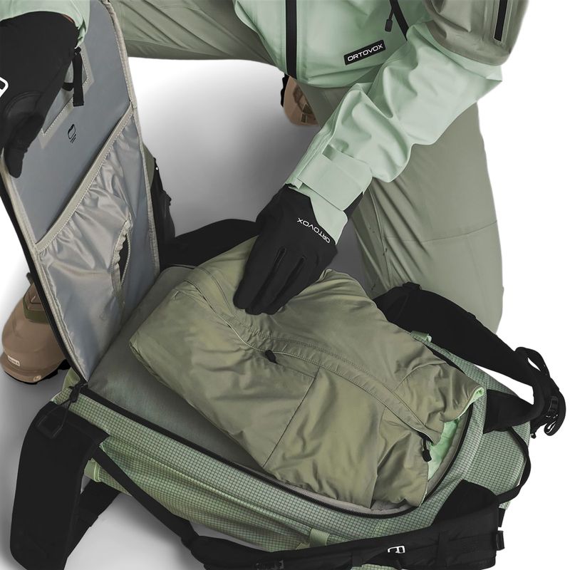 Rucsac de schi de tură ORTOVOX Switchback 30 l S green acid 9