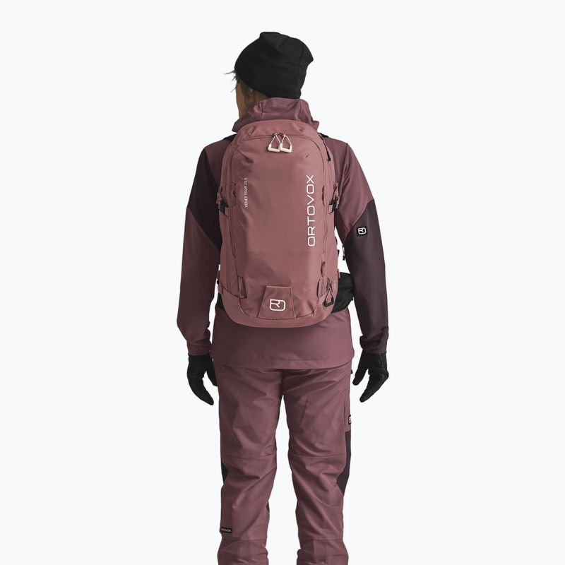 Rucsac de schi de tură ORTOVOX Venet Tour 28 l dusk rose 3