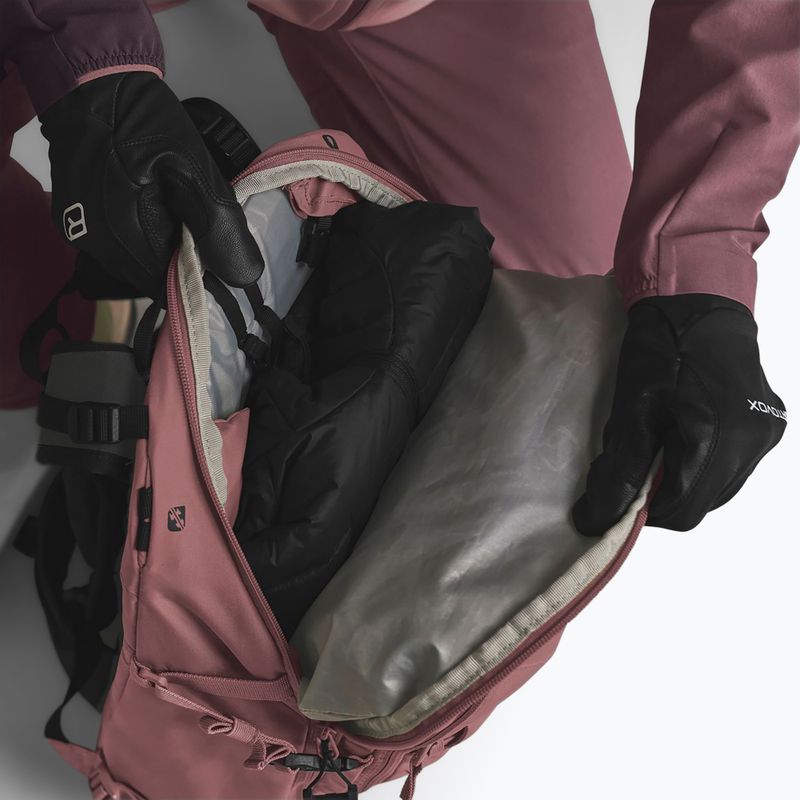 Rucsac de schi de tură ORTOVOX Venet Tour 28 l dusk rose 8