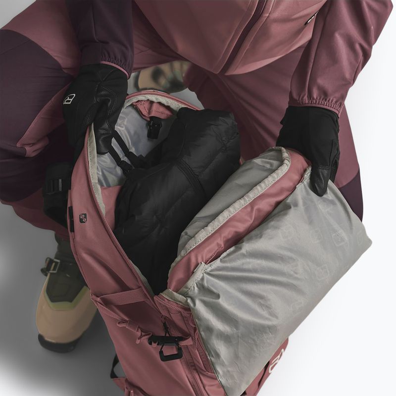 Rucsac de schi de tură ORTOVOX Venet Tour 28 l dusk rose 11