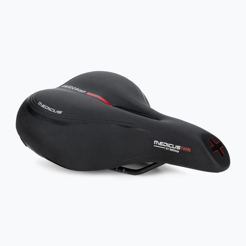 Șa de bicicletă Wittkop Medicus Twin 3.0 negru WT-999081200