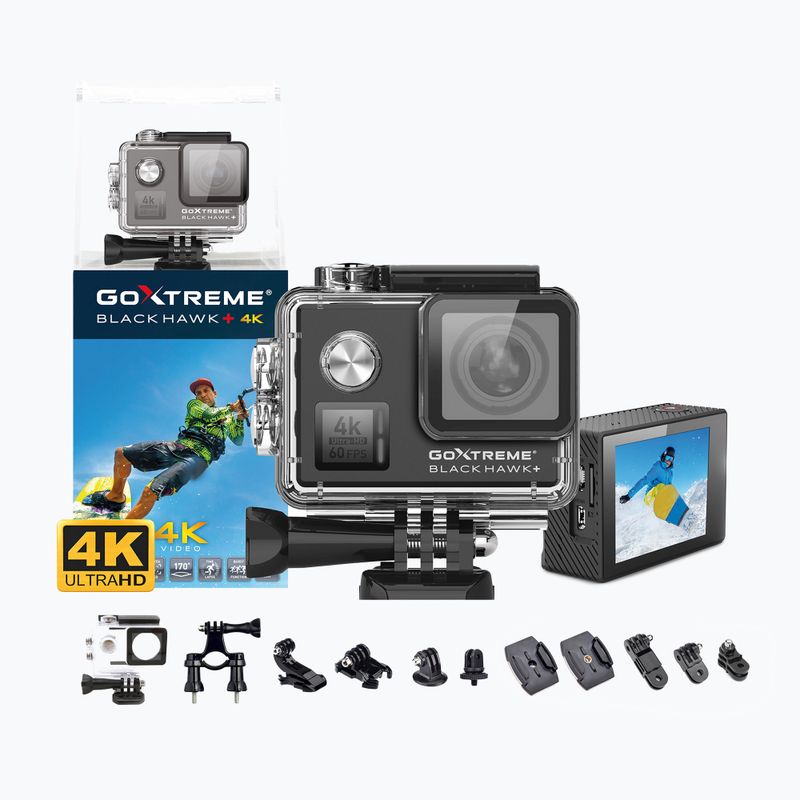 GoXtreme Black Hawk camera + negru 20137