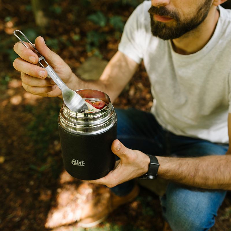 Termos pentru alimente Esbit Stainless Steel Food Jug 500 ml black 6