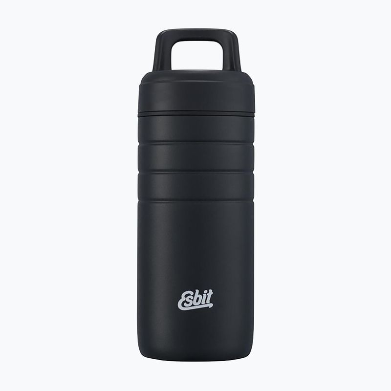 Cană termică Esbit Majoris Stainless Steel Thermo Mug With Insulated Lid 450 ml black