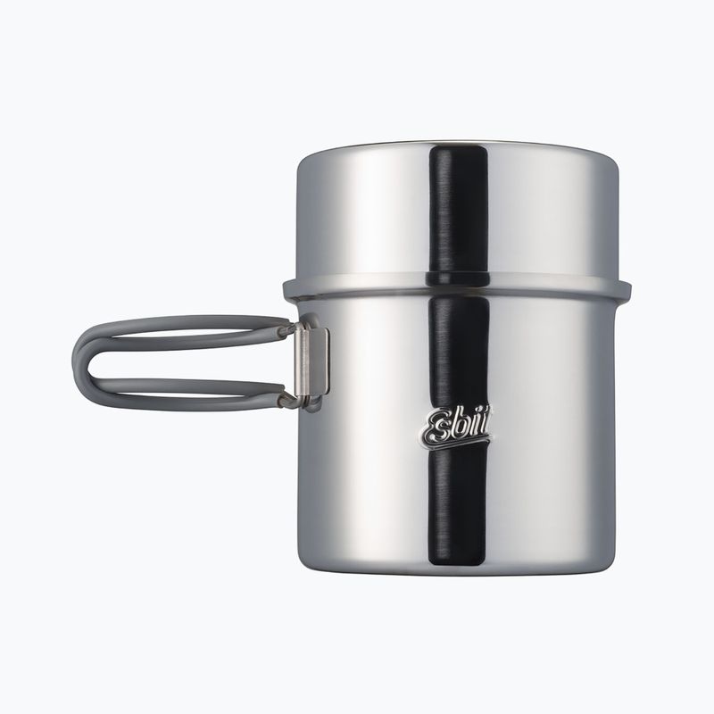 Oală turistică Esbit Stainless Steel Pot 1000 ml stainless steel