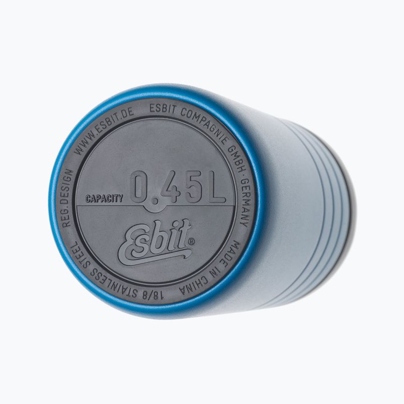 Cană termică Esbit Majoris Stainless Steel Thermo Mug With Flip Top 450 ml polar blue 4