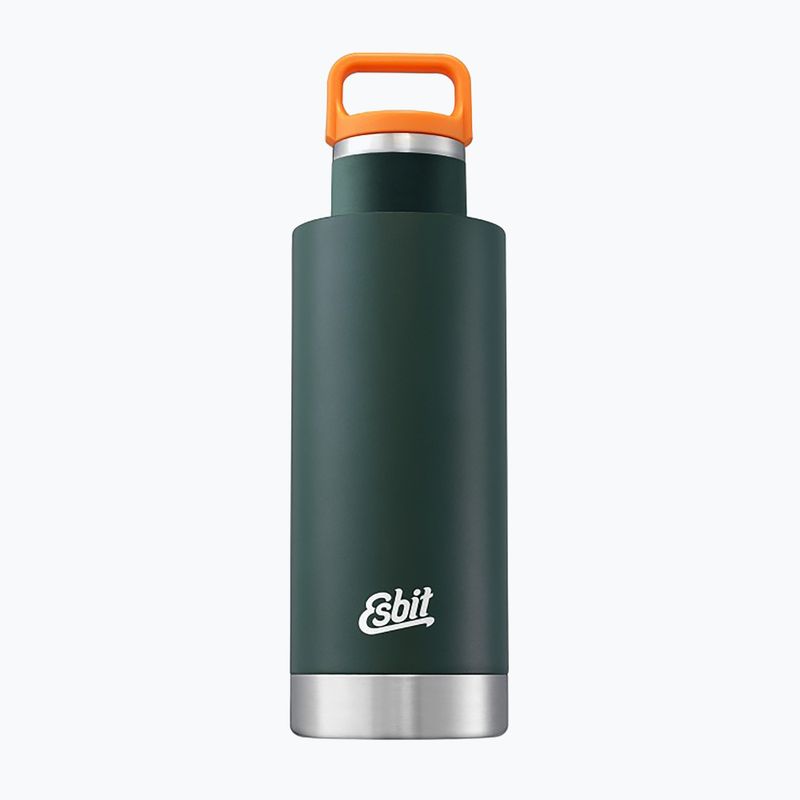 Sticlă termică Esbit Sculptor Stainless Steel Insulated Bottle "Standard Mouth" 1000 ml forest green
