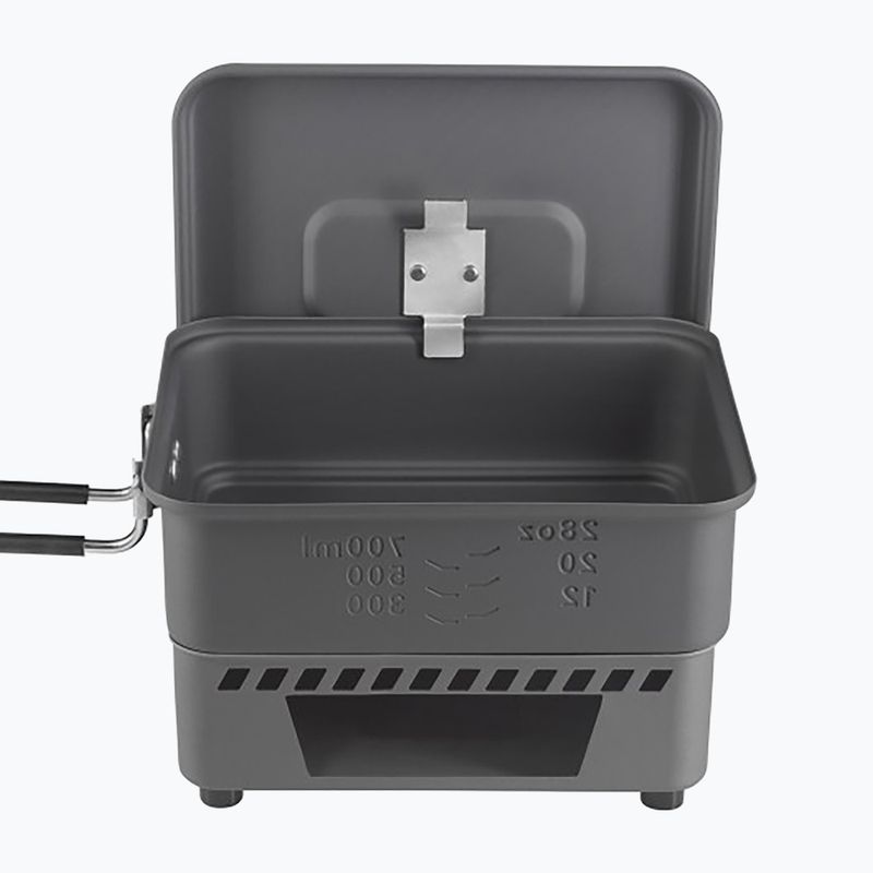 Set de gătit Esbit Solid Fuel Cookset For 14G And 27G Solid Fuel 1100 ml aluminium 2