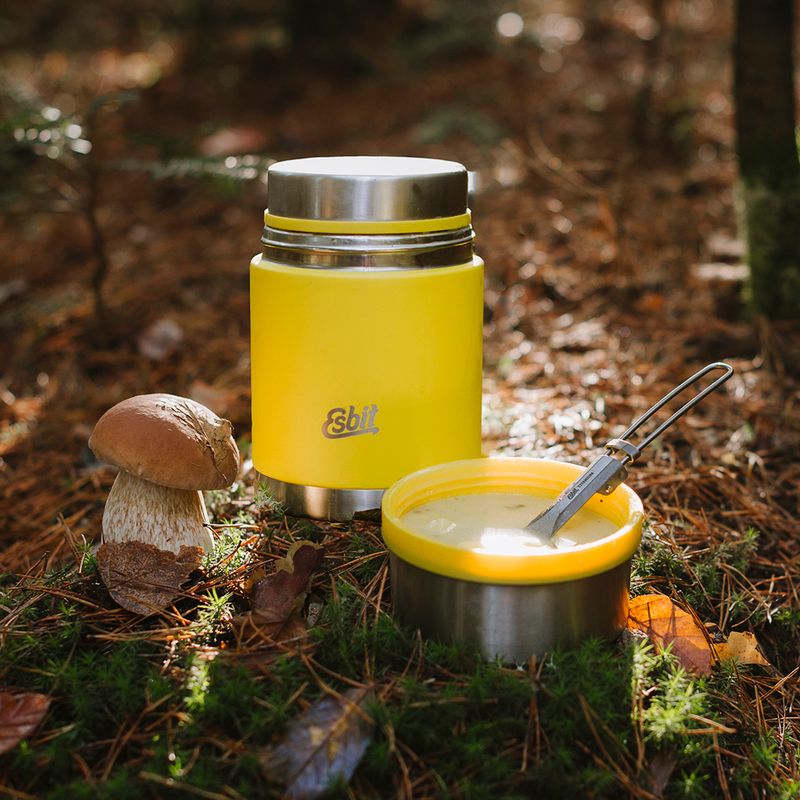 Termos pentru alimente Esbit Sculptor Stainless Steel Food Jug 750 ml sunshine yellow 3