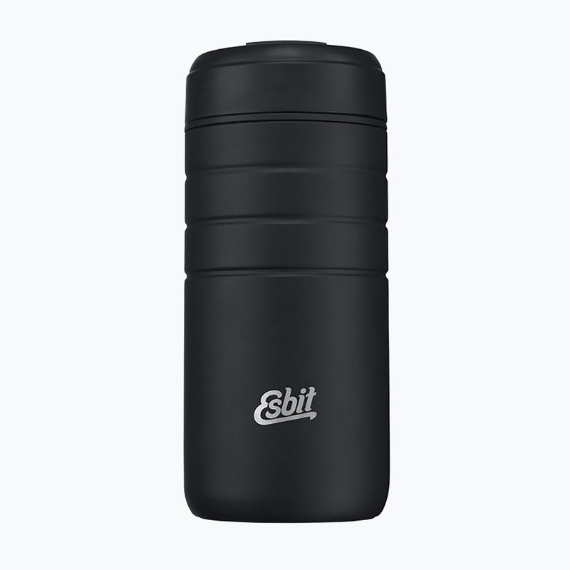 Cană termică Esbit Majoris Stainless Steel Thermo Mug With Flip Top 450 ml black