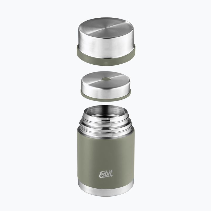 Termos pentru alimente Esbit Sculptor Stainless Steel Food Jug 500 ml stone grey 4