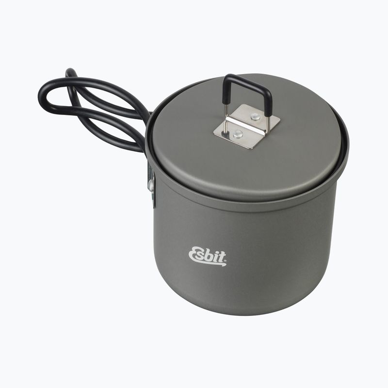 Oală turistică Esbit Aluminum Pot Turystyczny 625 ml stainless steel