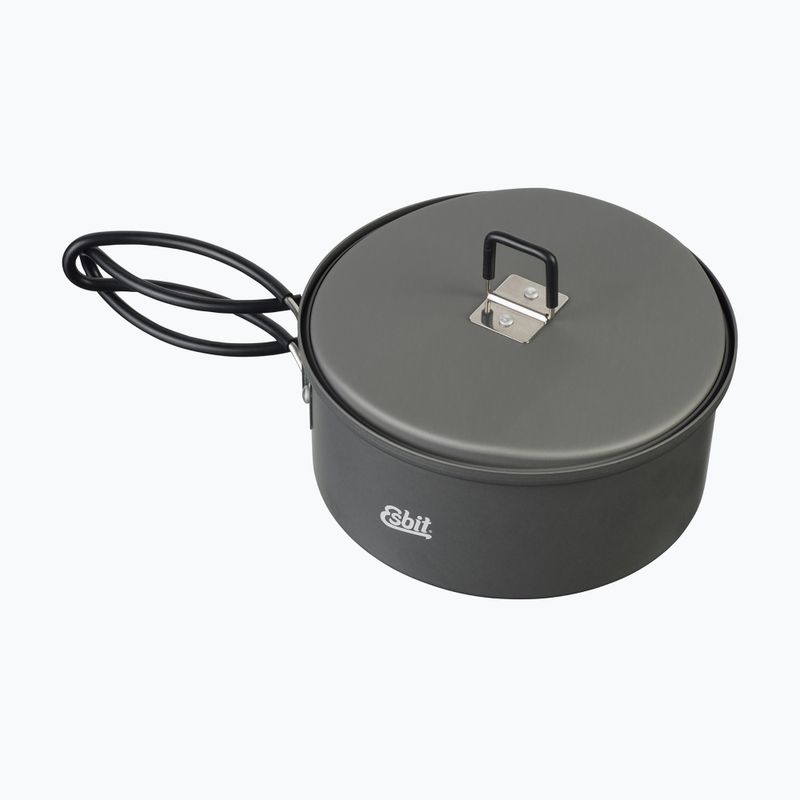 Oală turistică Esbit Aluminum Pot Turystyczny 1100 ml aluminium