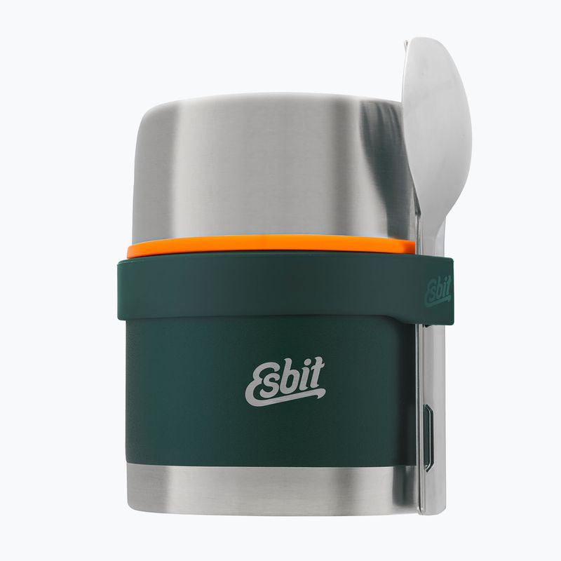 Termos pentru alimente cu tacâmuri Esbit Stainless Steel Food Jug 500 ml forest green 2