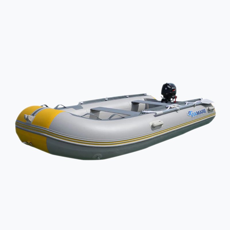 5 persoane ponton Viamare 330 S Airdeck gri-galben 1126154 2