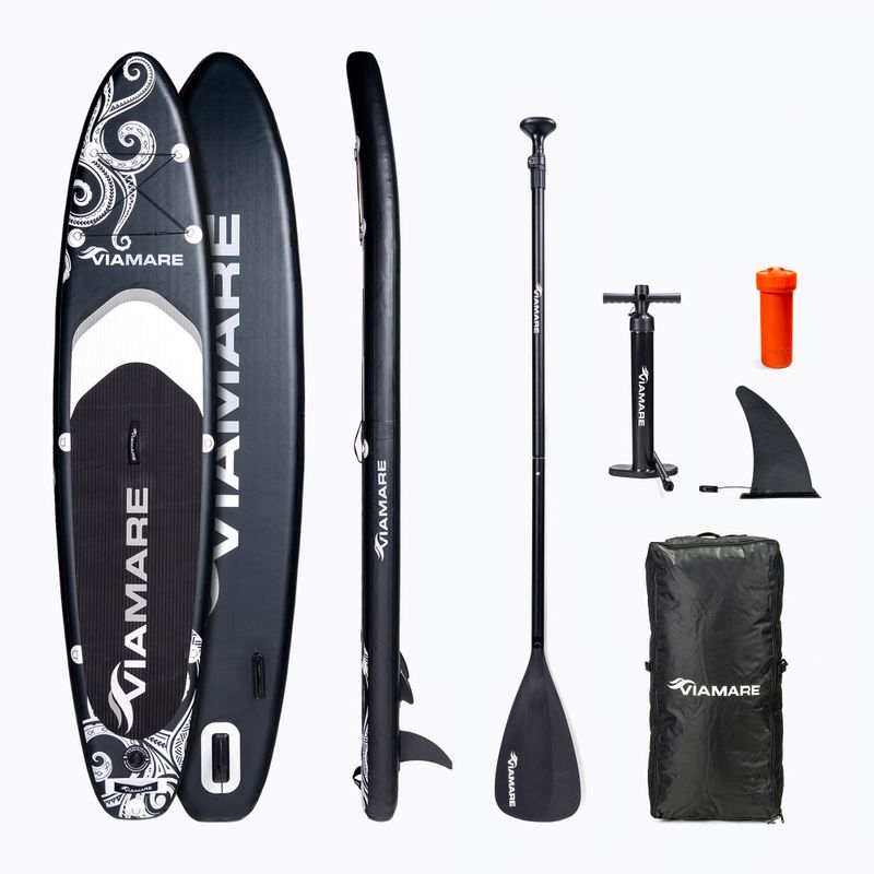 SUP bord Viamare 330 S negru 1123059