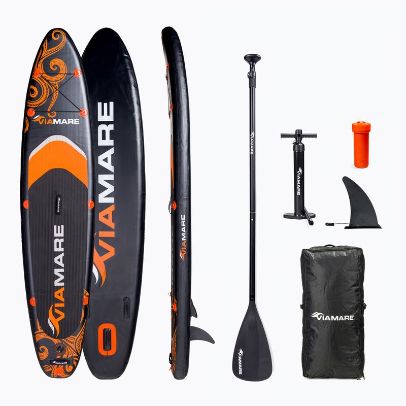 SUP bord Viamare 330 S negru 1123068