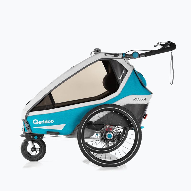 Qeridoo Kidgoo 1 Sport unicycle trailer albastru Q8S-20-P 2