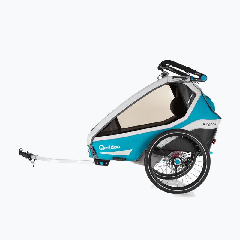 Qeridoo Kidgoo 1 Sport unicycle trailer albastru Q8S-20-P 3