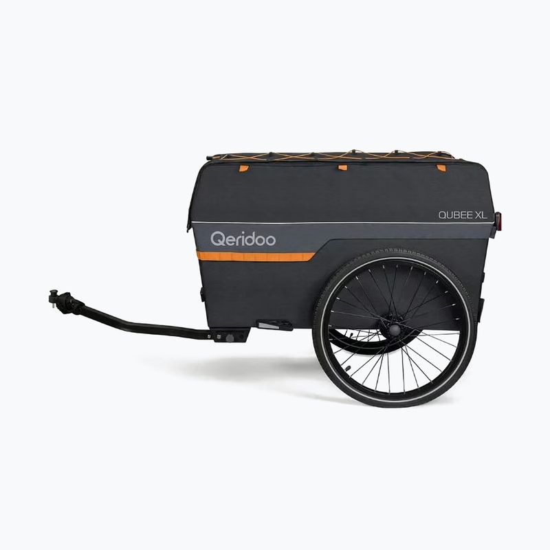 Remorcă pentru biciclete Qeridoo Qubee XL gri 2
