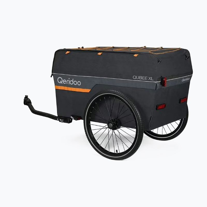 Remorcă pentru biciclete Qeridoo Qubee XL gri 3